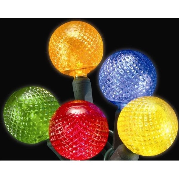 Giftgear Kellogg Plastics  1 in. Holiday & Christmas Indoor & Outdoor G25 LED- Multi Color GI343348